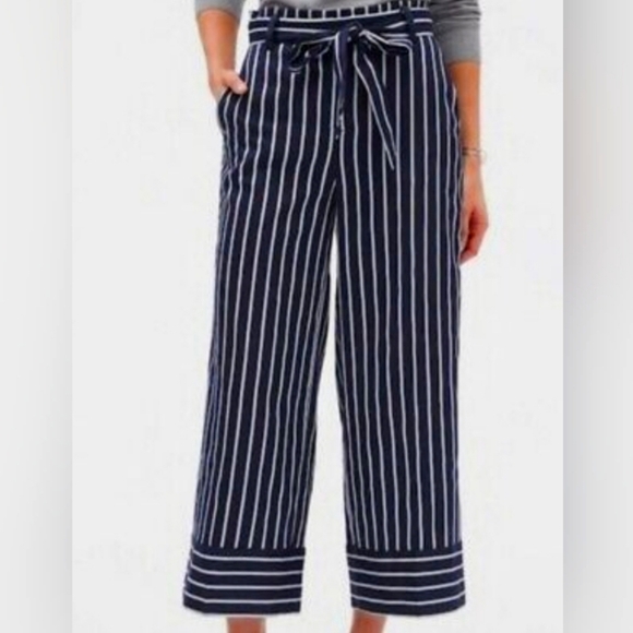 Banana Republic Pants - Banana Republic Blake Wide Leg Crop Flowy Lightweight Pants Capris sz.2